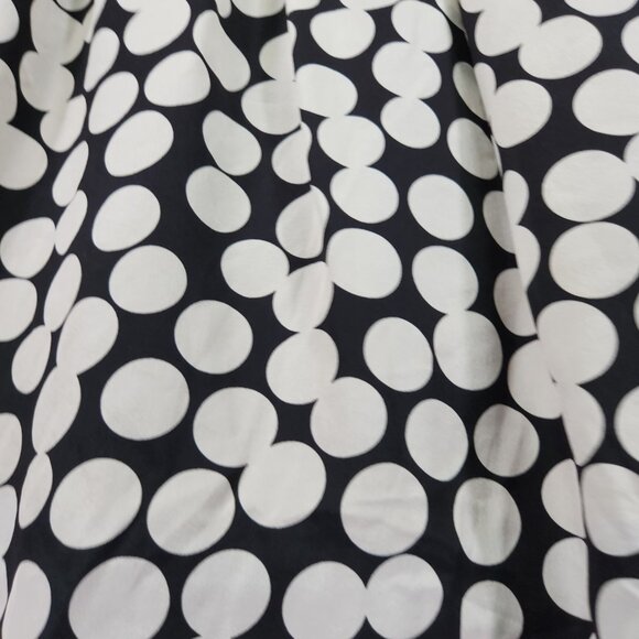 Anthropologie Floreat Silk Dress Size 0 Polka Dot Sleeves - Picture 14 of 15